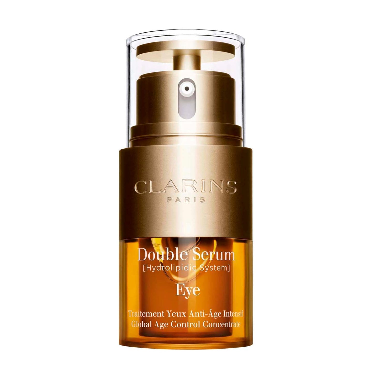 Clarins Double Serum Eye - Anti-Aging Eye Treatment with 13 Plant Extracts, Hydrates, Firms & Revitalizes for Youthful Eyes, 0.6 oz