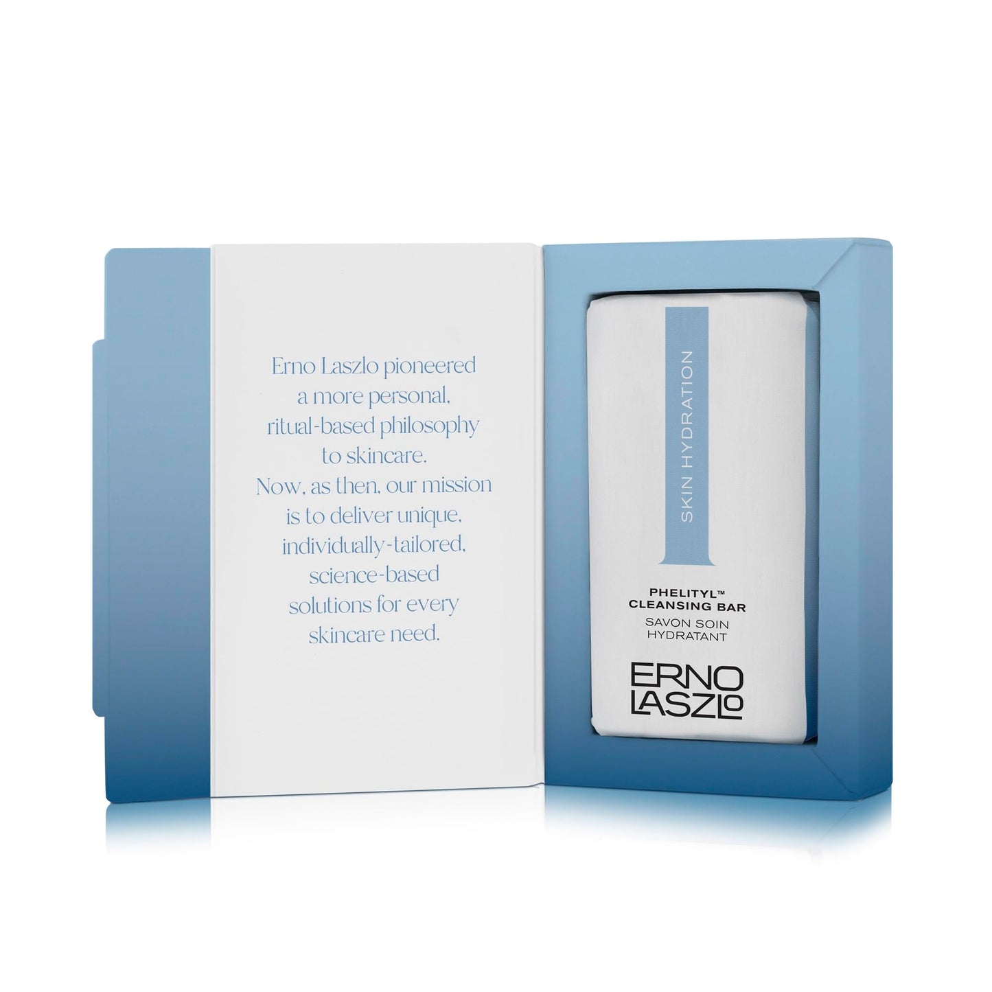 Erno Laszlo Phelityl Moisturizing Face Cleanser Bar – Hydrating, Radiance-Boosting, Softens Skin Without Drying, 3.4 oz
