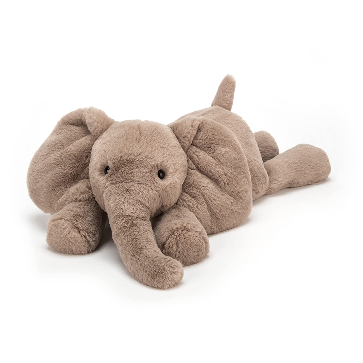 Jellycat Smudge Elephant Stuffed Animal, Medium 9.5 inches - Elephant Plush Toy - Classic Children's Gift