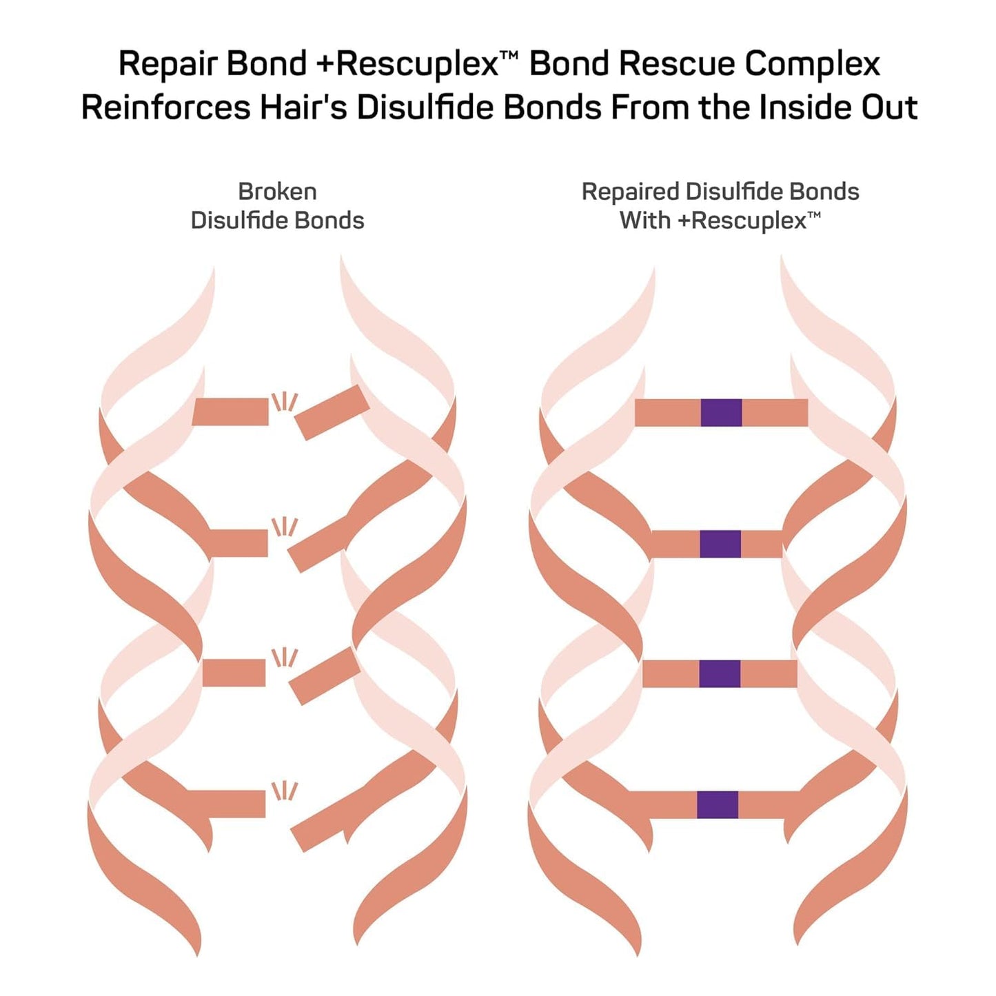 Marc Anthony Repairing Hair Mask, Repair Bond + Rescuplex – Strengthens & Repairs Dry, Damaged Hair, Reduces Frizz, Breakage & Flyaways