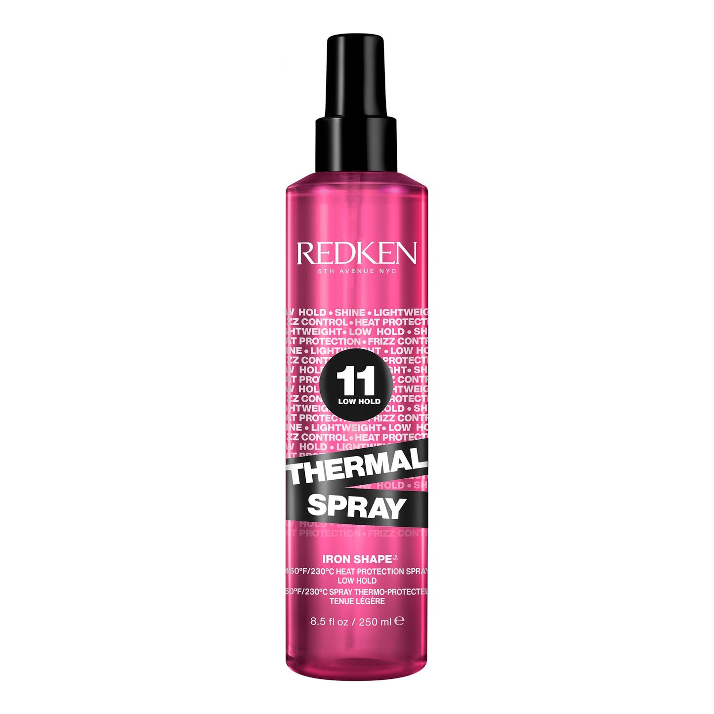 Redken Thermal Spray 11 Low Hold For All Hair Types - Provides a Smooth, Silky & Frizz-Free Blow-Dry Finish while Protecting Against Heat Damage