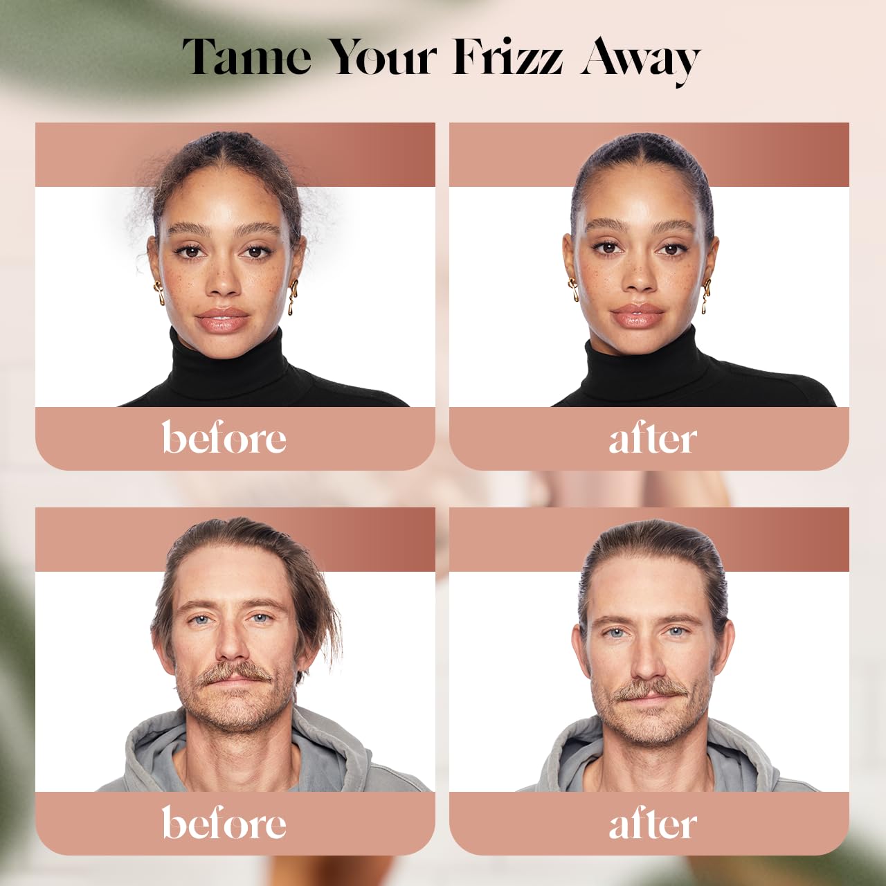 Kitsch Hair Wax Stick for Women & Men – Anti-Frizz, Flyaway Tamer, Slick Back & Smooth Hair, No Residue, All-Day Hold