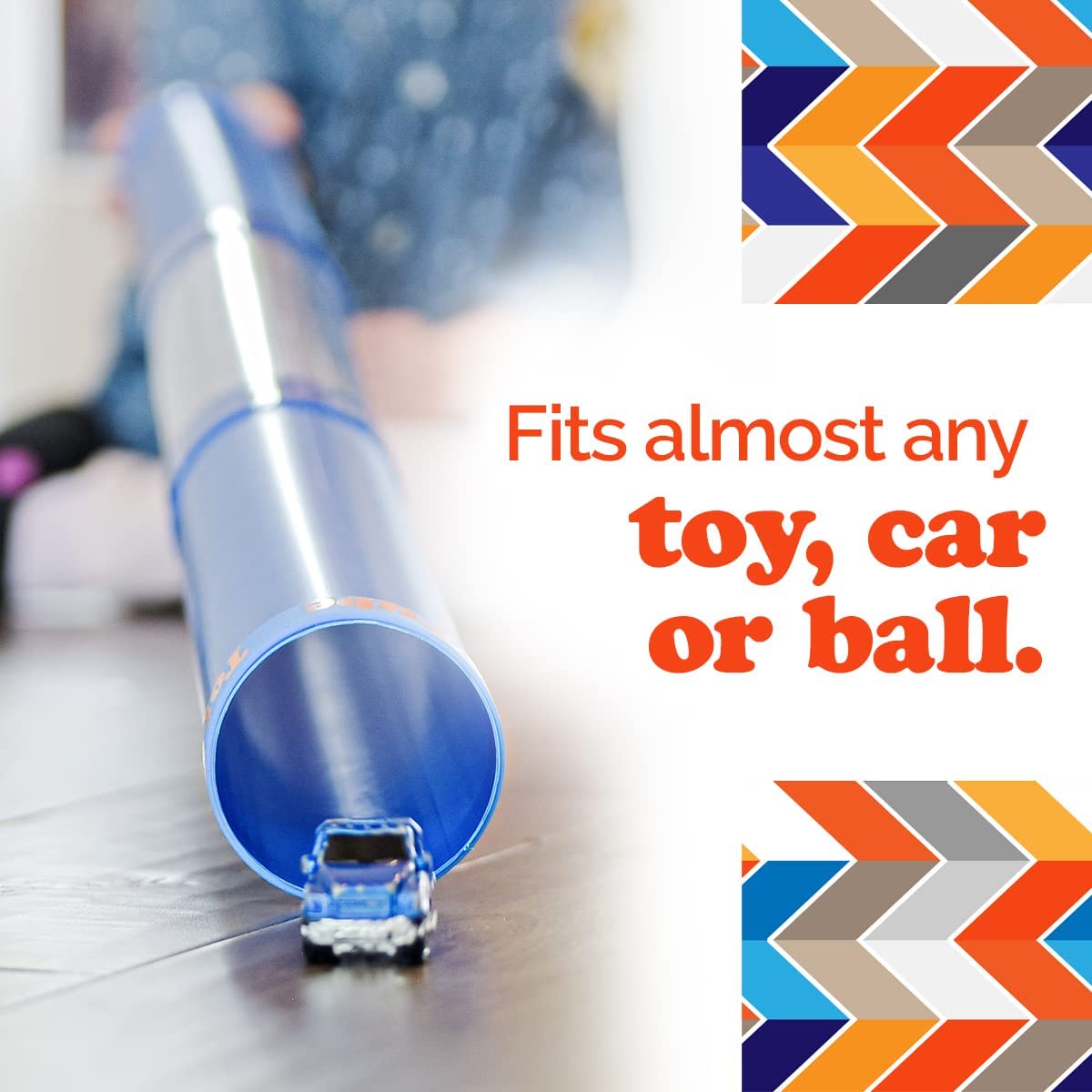 Tot Tube Playset - Toy Car and Ball Ramp Race Track