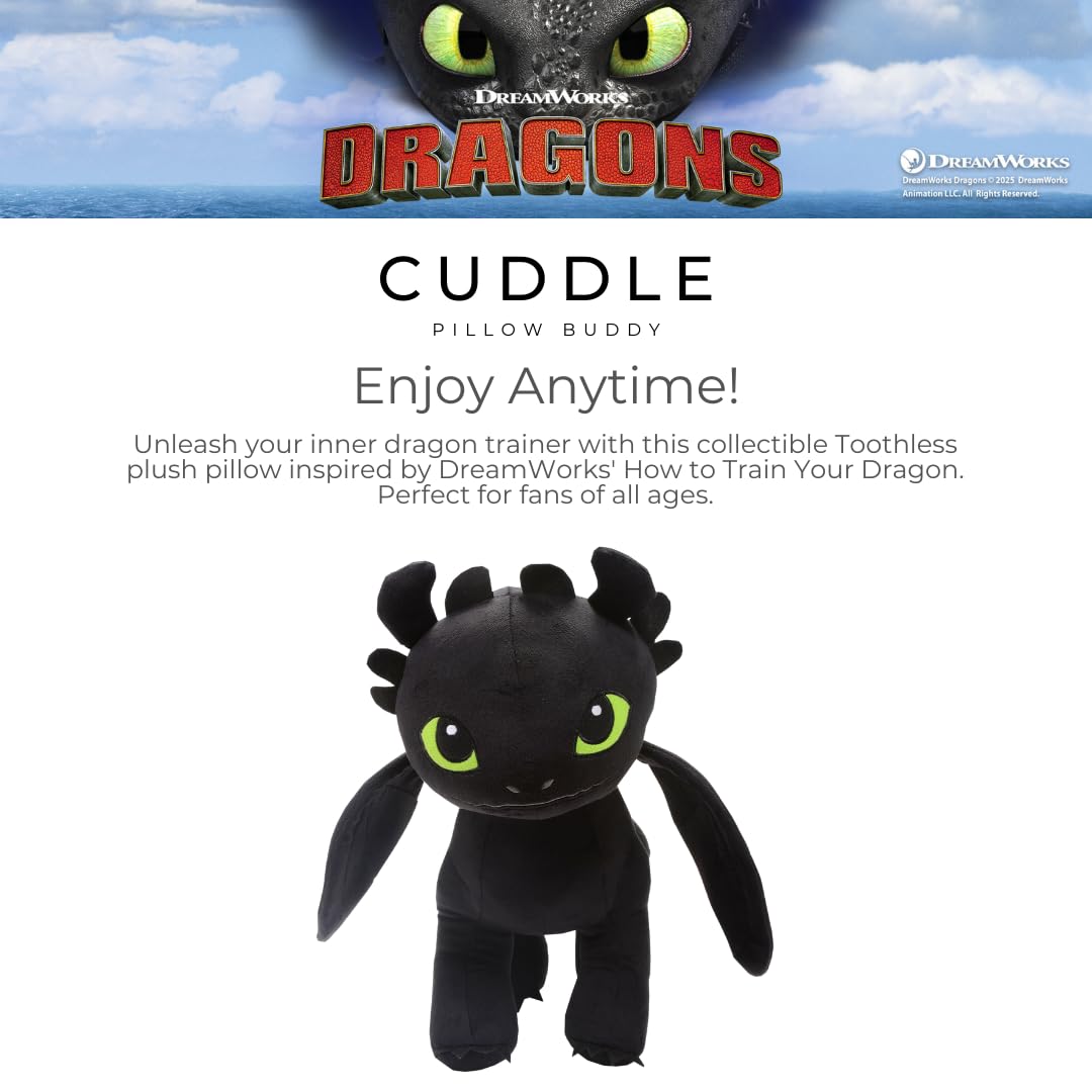 Franco Bedding Super Soft Plush, Standard, How To Train Your Dragon Toothless