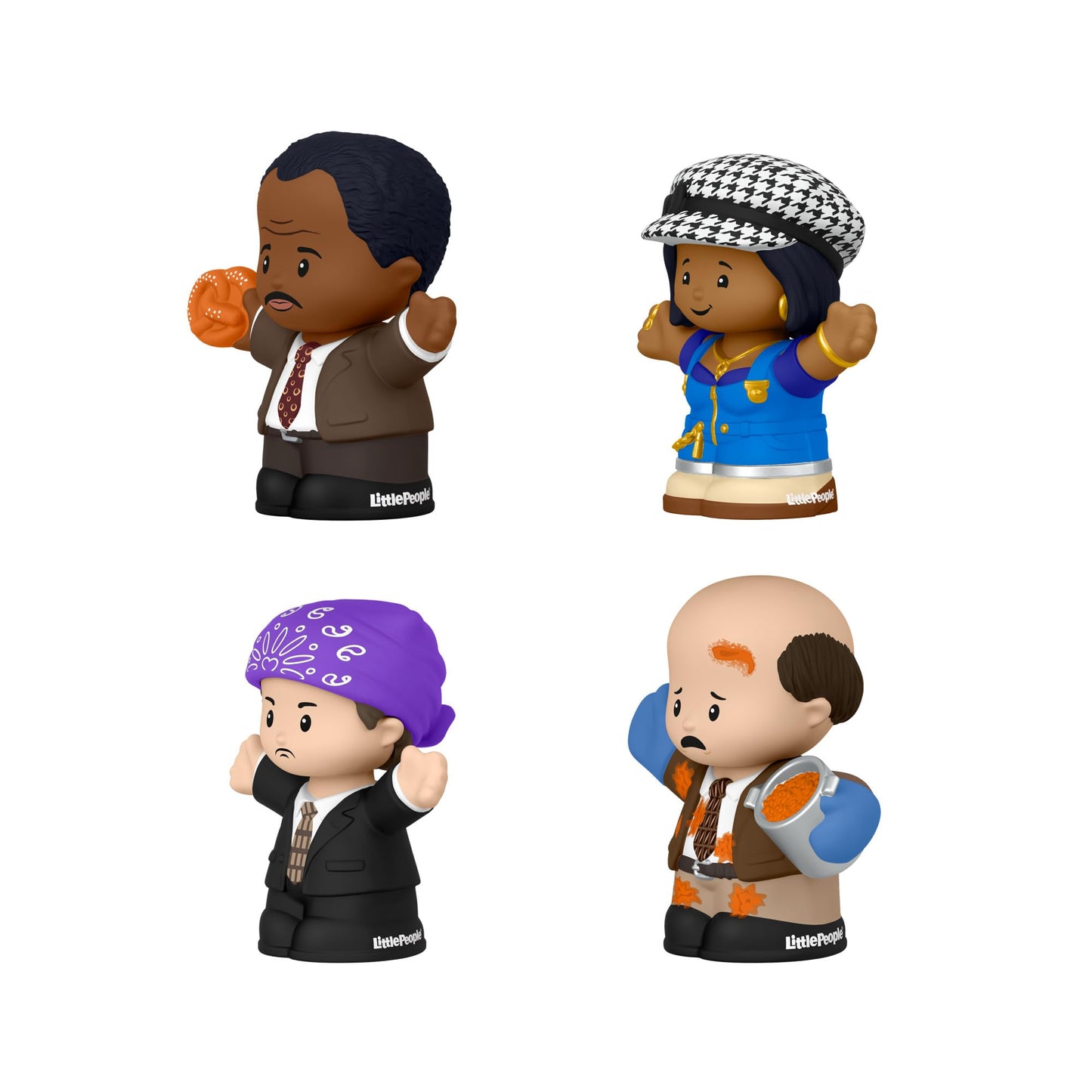 Little People Collector The Office Best Moments from US TV Show Special Edition Set for Adults & Fans in Display Box, 4 Figures