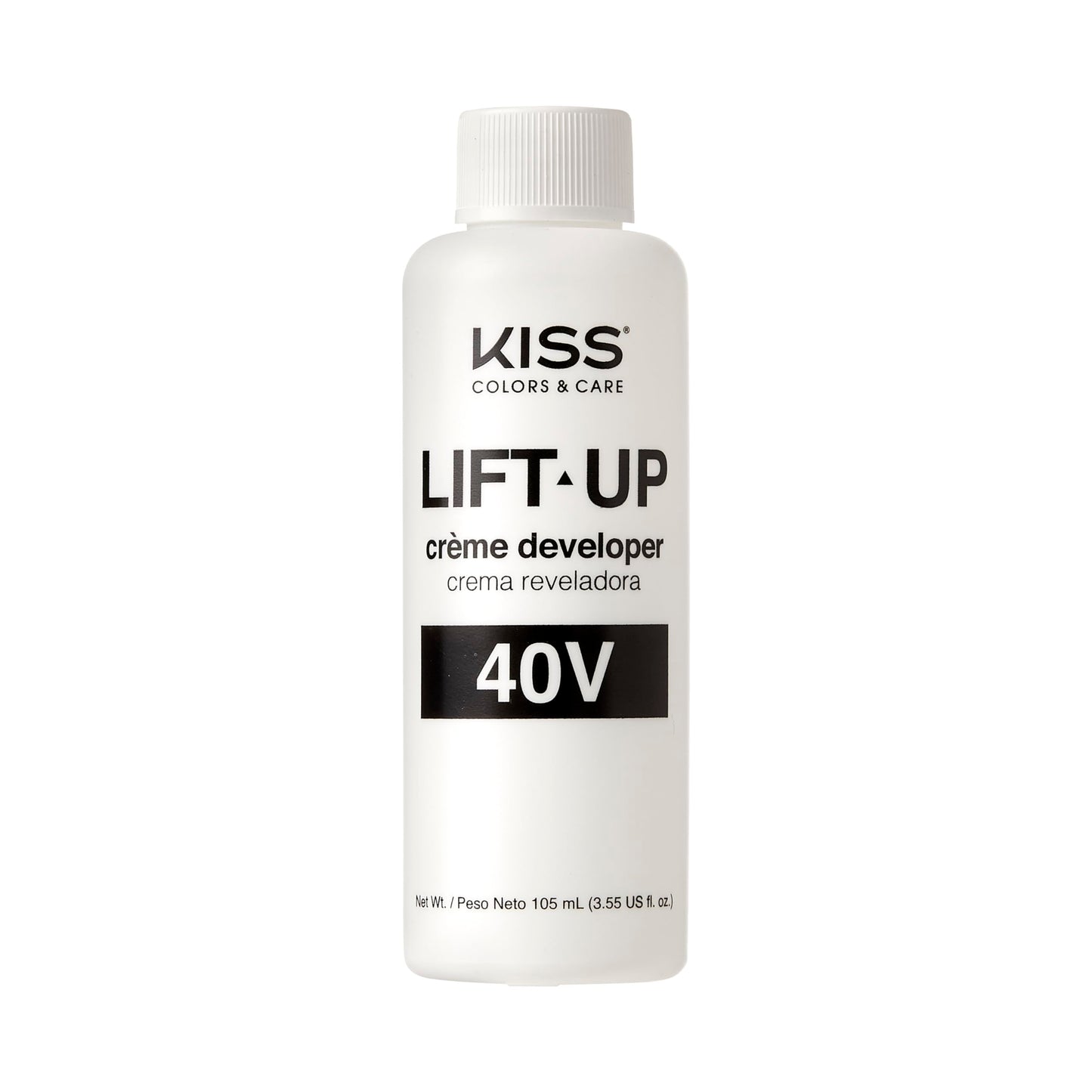 KISS Lift Up Complete Hair Bleach & Icy Silver Toner Kit, Gentle Conditioning Formula that Reduces Brassiness, Complete 6-Pc DIY Bleach Kit, ICE