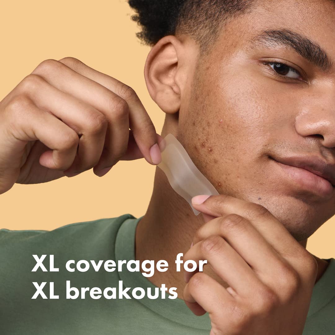 Hero Cosmetics Mighty Patch Surface Large Pimple Patches โ Acne Spot Stickers for Face & Body, Hydrocolloid, Vegan, 10 Count