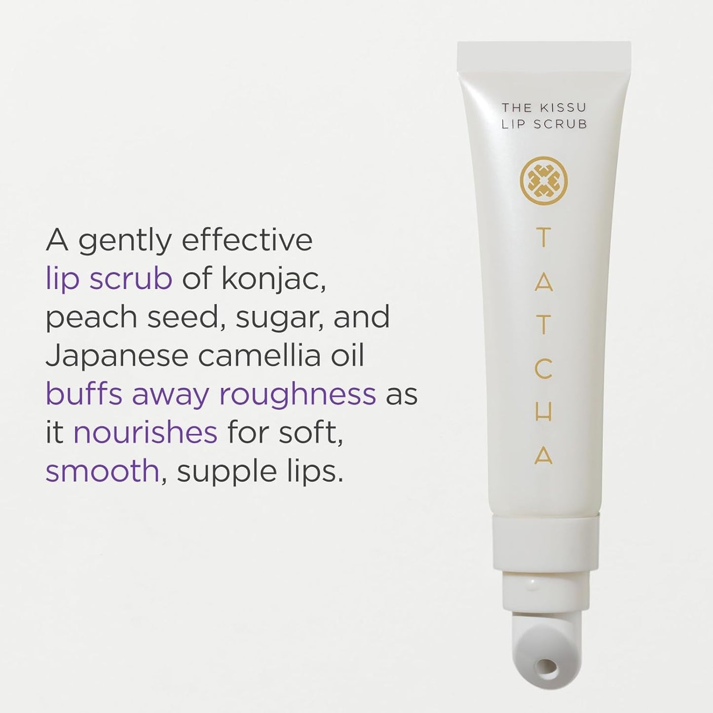 TATCHA The Lip Ritual Set | The Kissu Lip Scrub, Treatment, & Lip Tint - Smooth, Hydrate, and Protect Lips | $102 Value