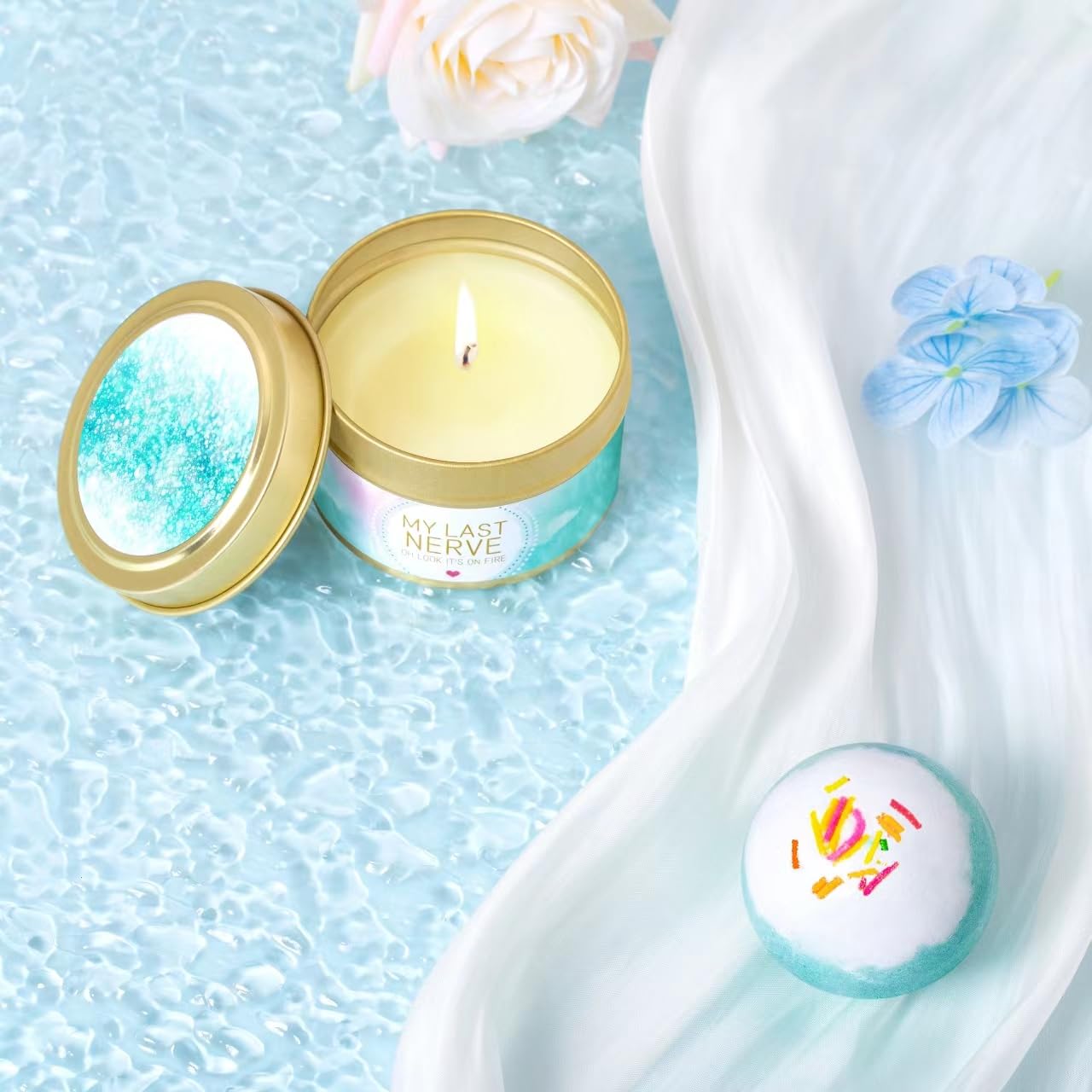 Birthday & Holiday Gifts for Women – Spa & Self-Care Gift Basket for Mom, Wife, Girlfriend, Sister, Friends – Relaxing & Pampering