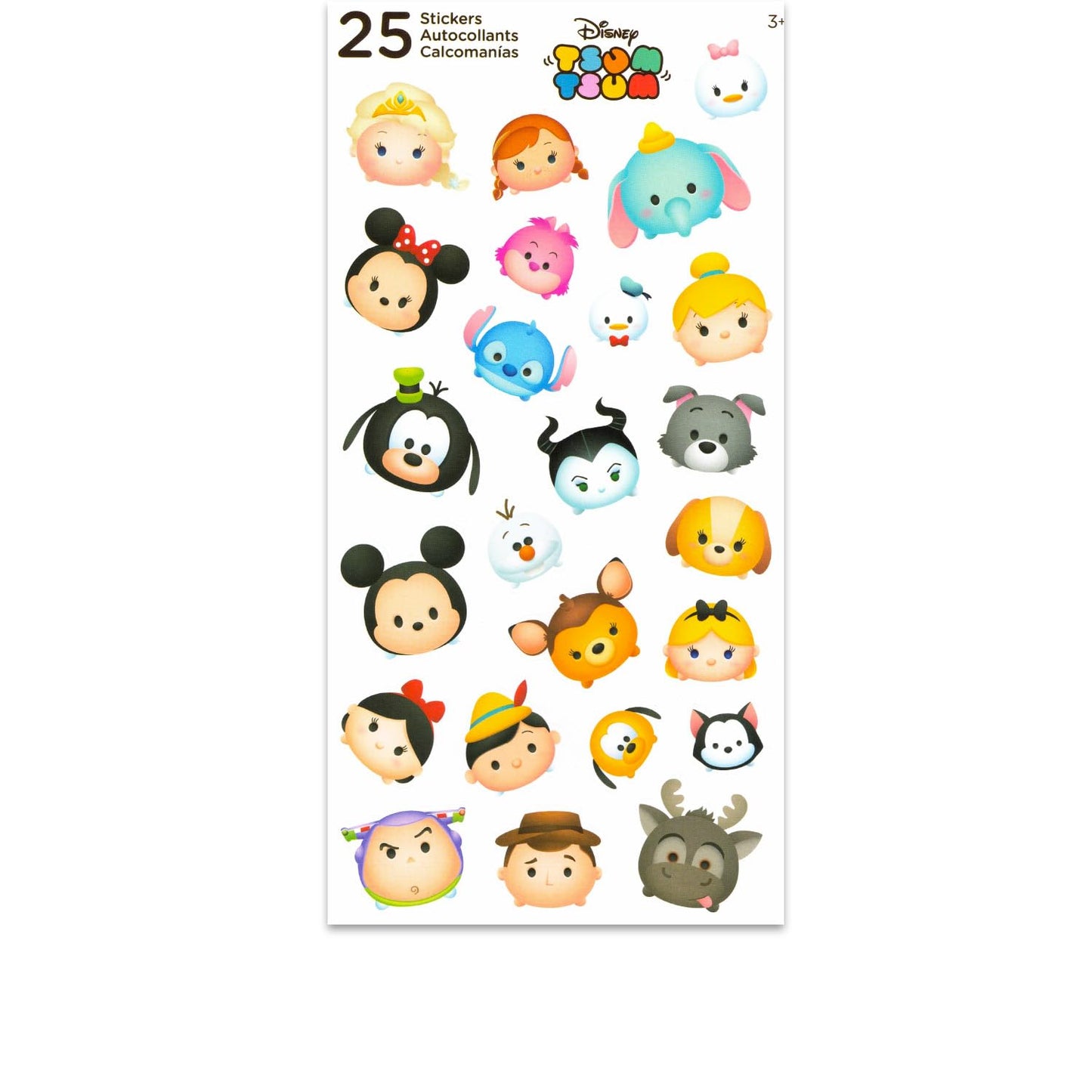 Disney Tsum Tsum Plush Blind Bags Set - Bundle with 6 Tsum Tsum Mini Plush Toys Plus Stickers for Kids, Boys, Girls | Disney Tsum Tsum Goodie Bags