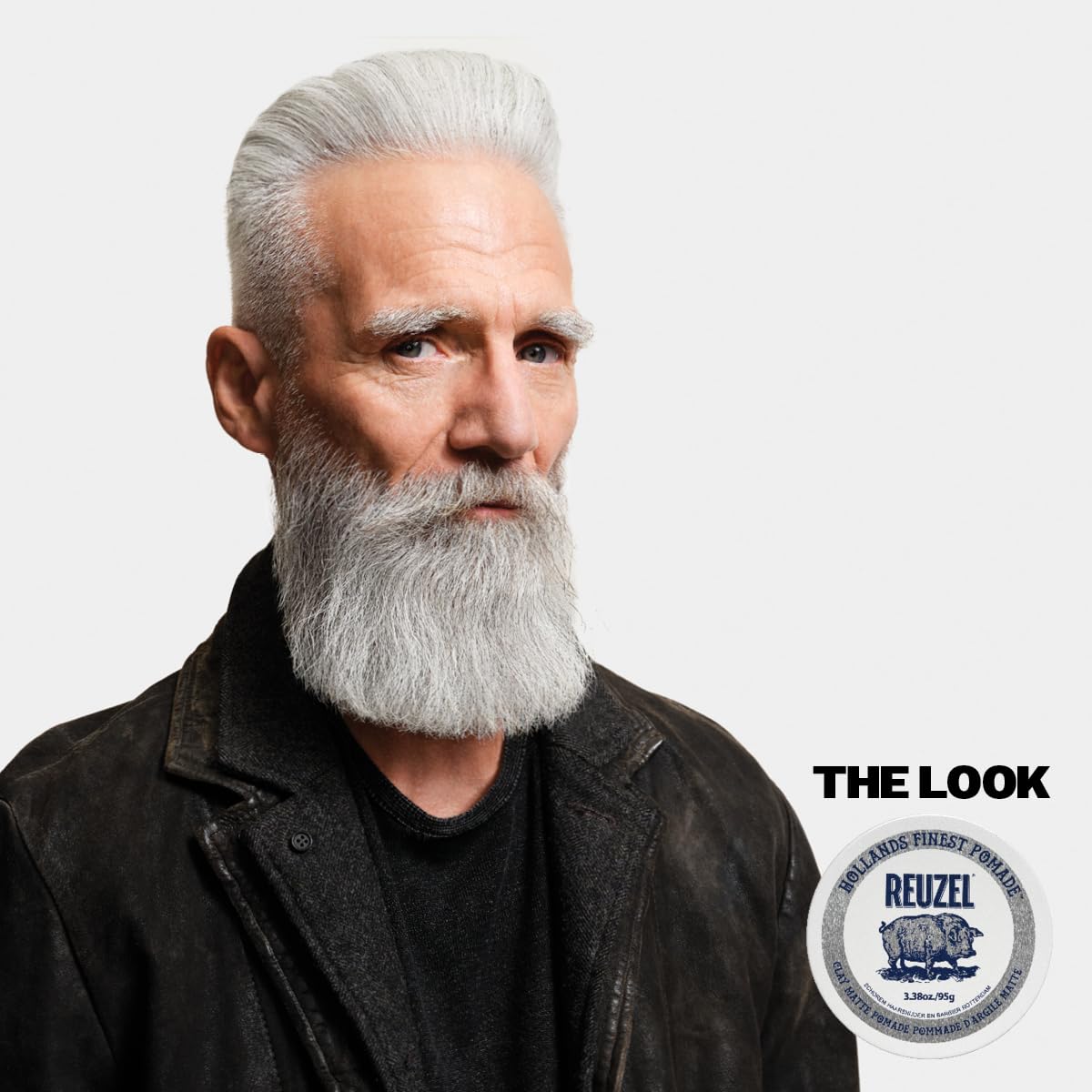 REUZEL Clay Matte Pomade, 1.3 Oz