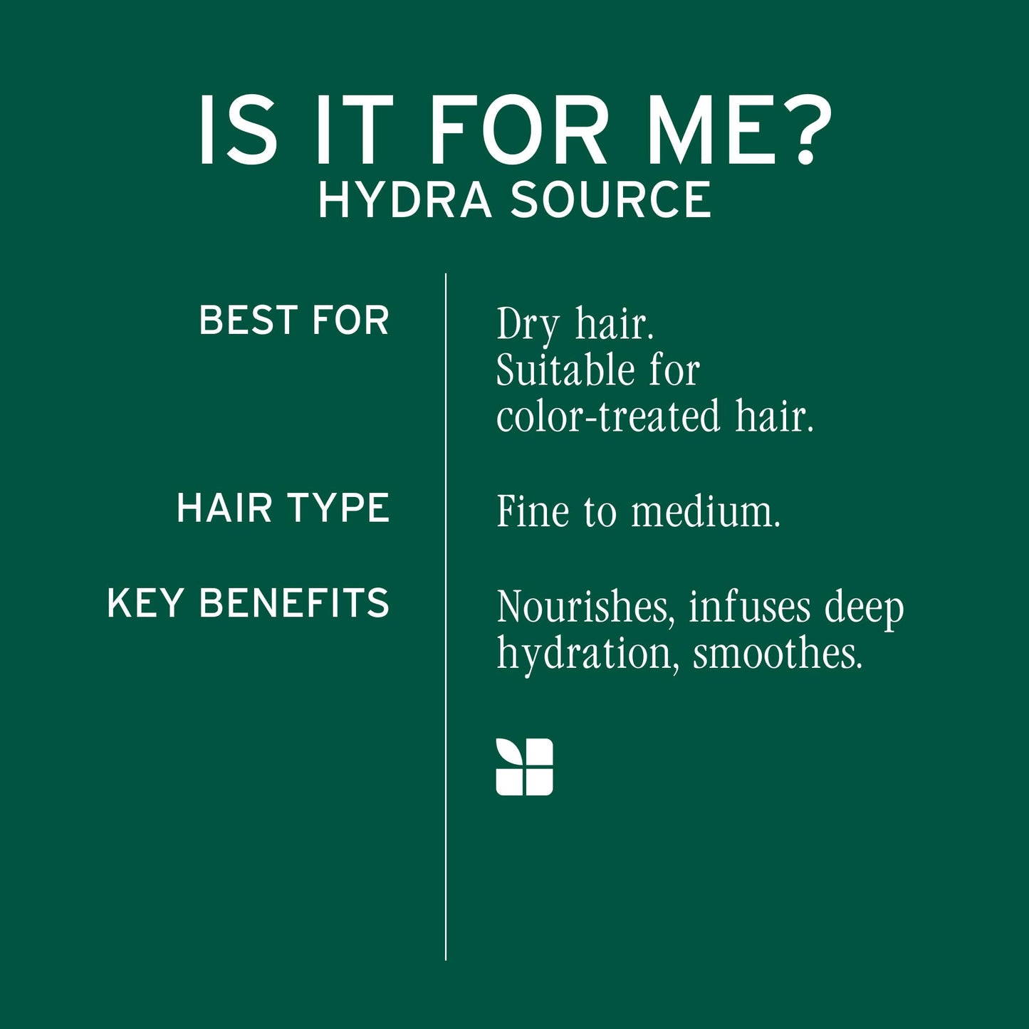 Biolage Hydra Source Shampoo - Softens, Moisturizes & Adds Shine, For Dry Hair, Infused with Micro-Filtered Aloe Vera & Fermented Hyaluronic Acid, Vegan & Paraben-Free, 13.5 Fl Oz