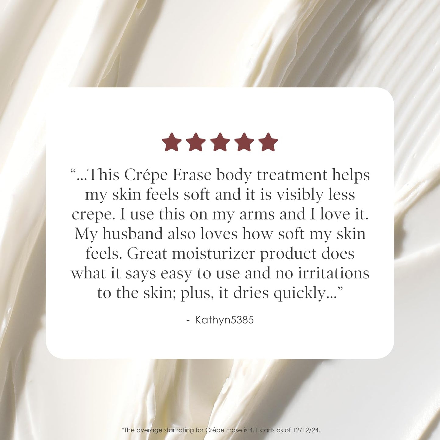 Body Firm Crepe Erase Body Repair Lotion – Anti-Aging, Collagen Peptides, Shea Butter & Vitamin E, Firms & Smooths Skin, 10 oz