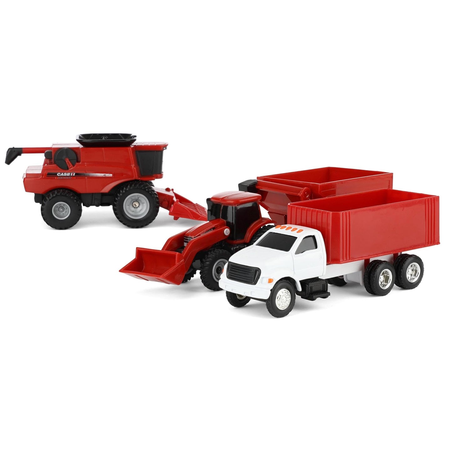 ERTL 1/64 Collect N Play Case IH Harvest 4 Piece Set ZFN47004