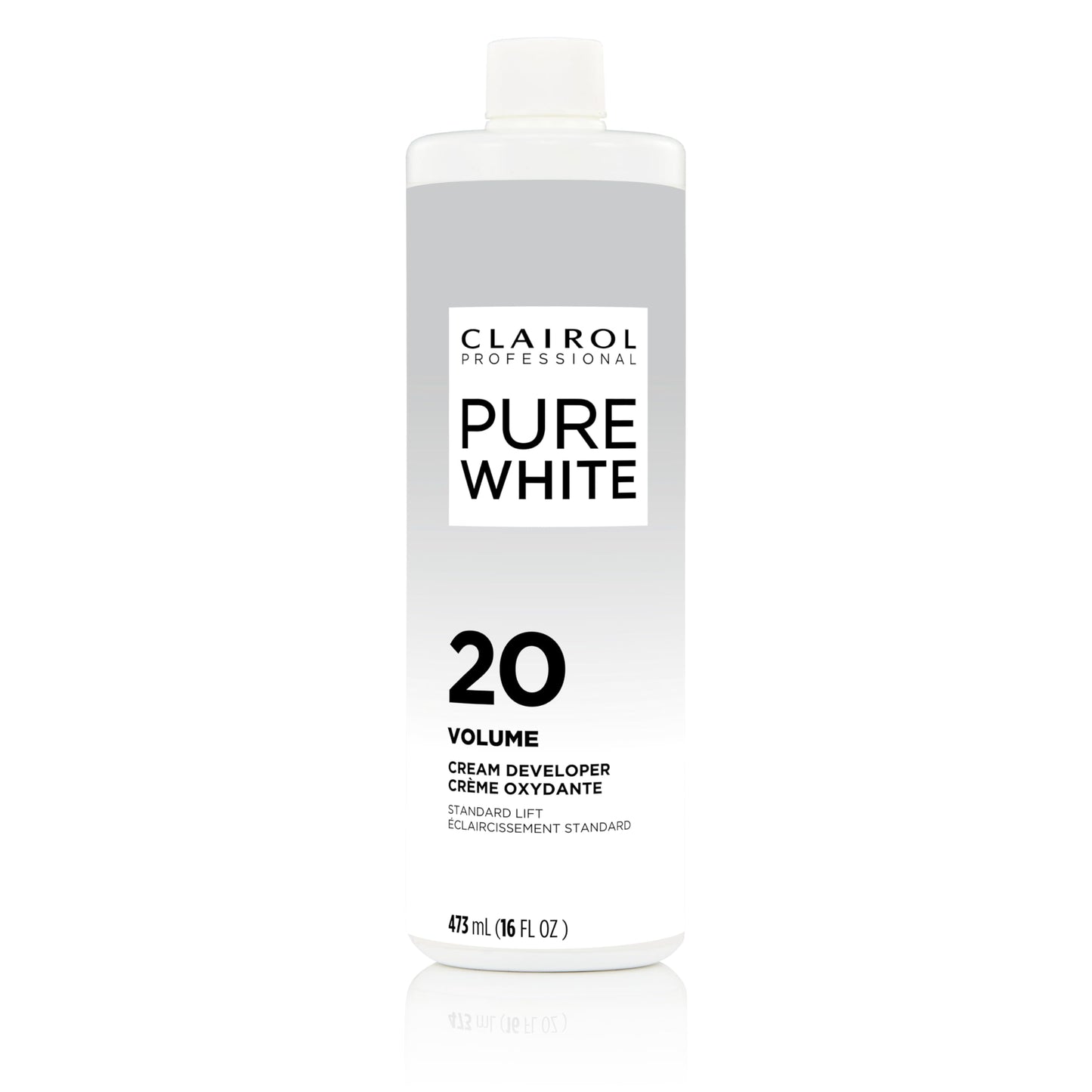 Clairol Professional Pure White 20 volume Crème Developer, 16 oz (Pack of 1)