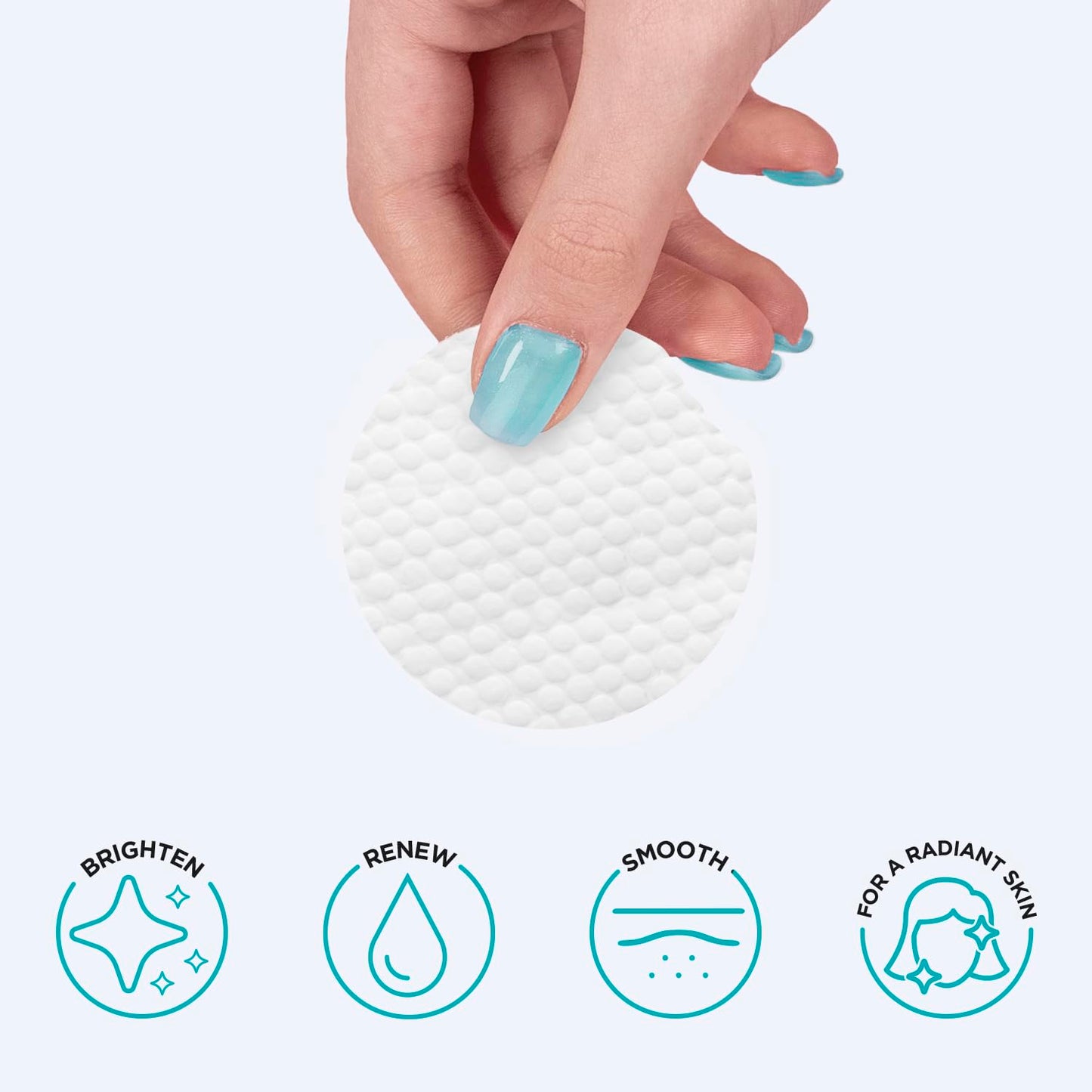 Tree of Life 18% Glycolic Acid Face Pads, 50 Count – Exfoliating Pads with Witch Hazel, Vitamins C, B5 & E for Smooth Skin & Reduced Pigmentation