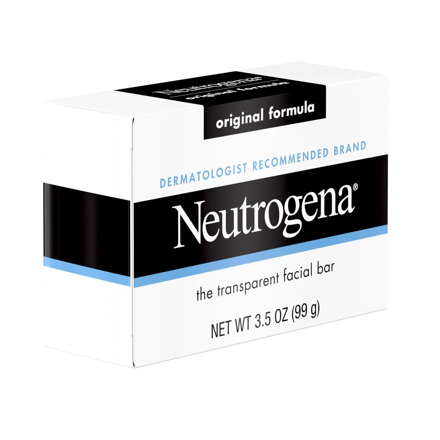 Neutrogena Facial Bar, Original Formula, 3.5 oz (Pack of 3)