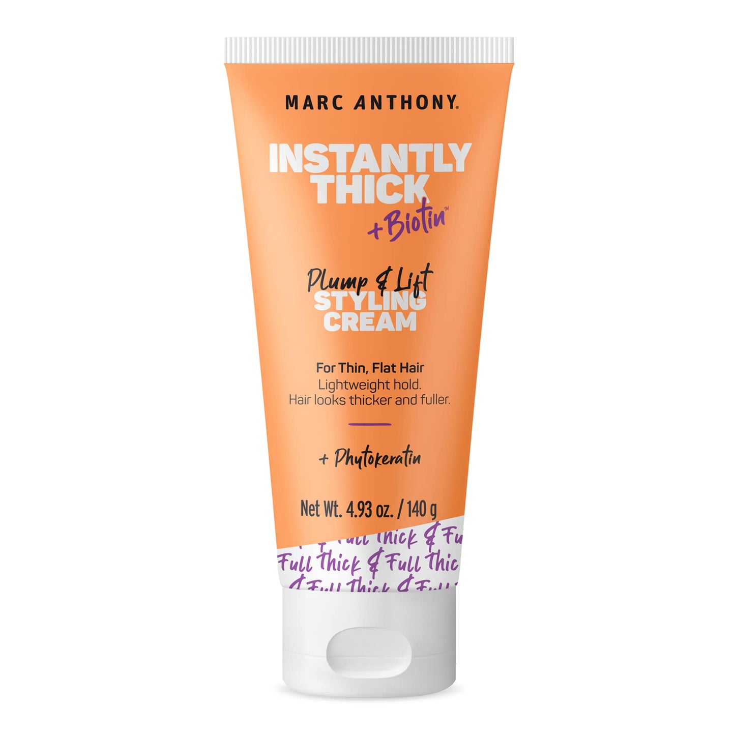 Marc Anthony Instantly Thickening Hair Cream with Biotin & Vitamin E – Lightweight Styling Cream for Fuller, Volumized, Thicker-Looking Hair