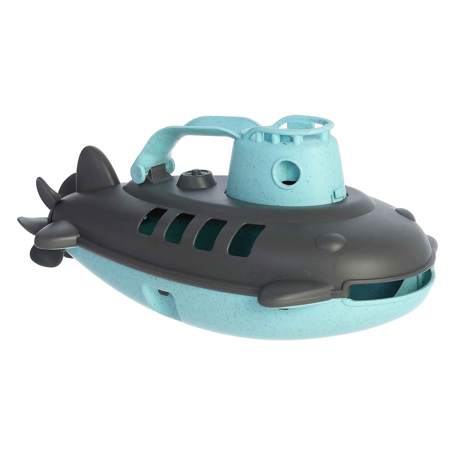 Aurora® Toys Versatile Wheatley™ Submarine Toy - Used to Create Exciting Storylines - for Creative Kids and Parents - Gray & Blue 10 Inches