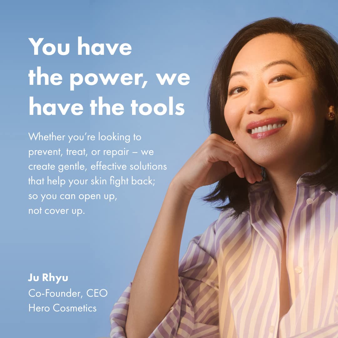 Hero Cosmetics Mighty Patch Surface Large Pimple Patches โ Acne Spot Stickers for Face & Body, Hydrocolloid, Vegan, 10 Count