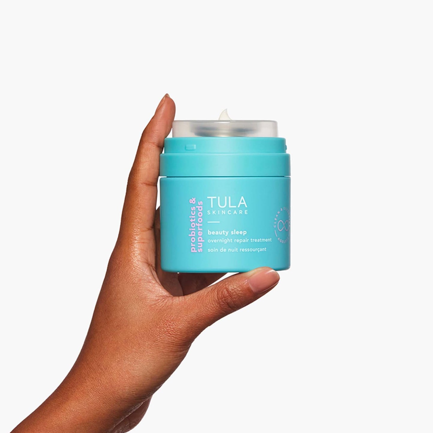 TULA Beauty Sleep Overnight Repair Night Cream - Anti-Aging with Peptides, AHAs & Vitamin C to Reduce Lines & Dullness, 1.7 oz