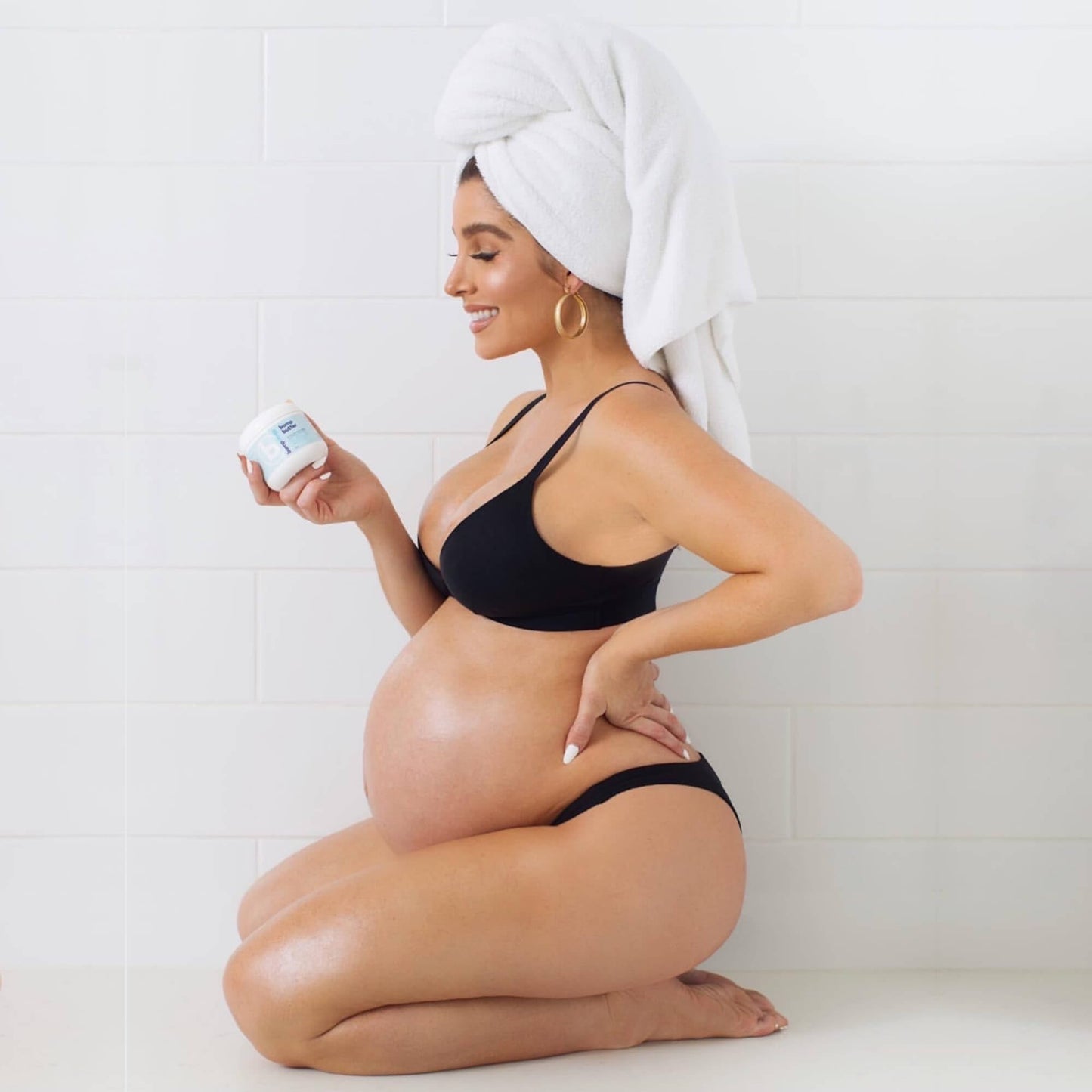 Bumpology Bump Butter Stretch Mark Cream – 2-in-1 Moisturizing Butters & Oils, Physician Formulated, Pregnancy Safe Hydrating Lotion, Made in USA