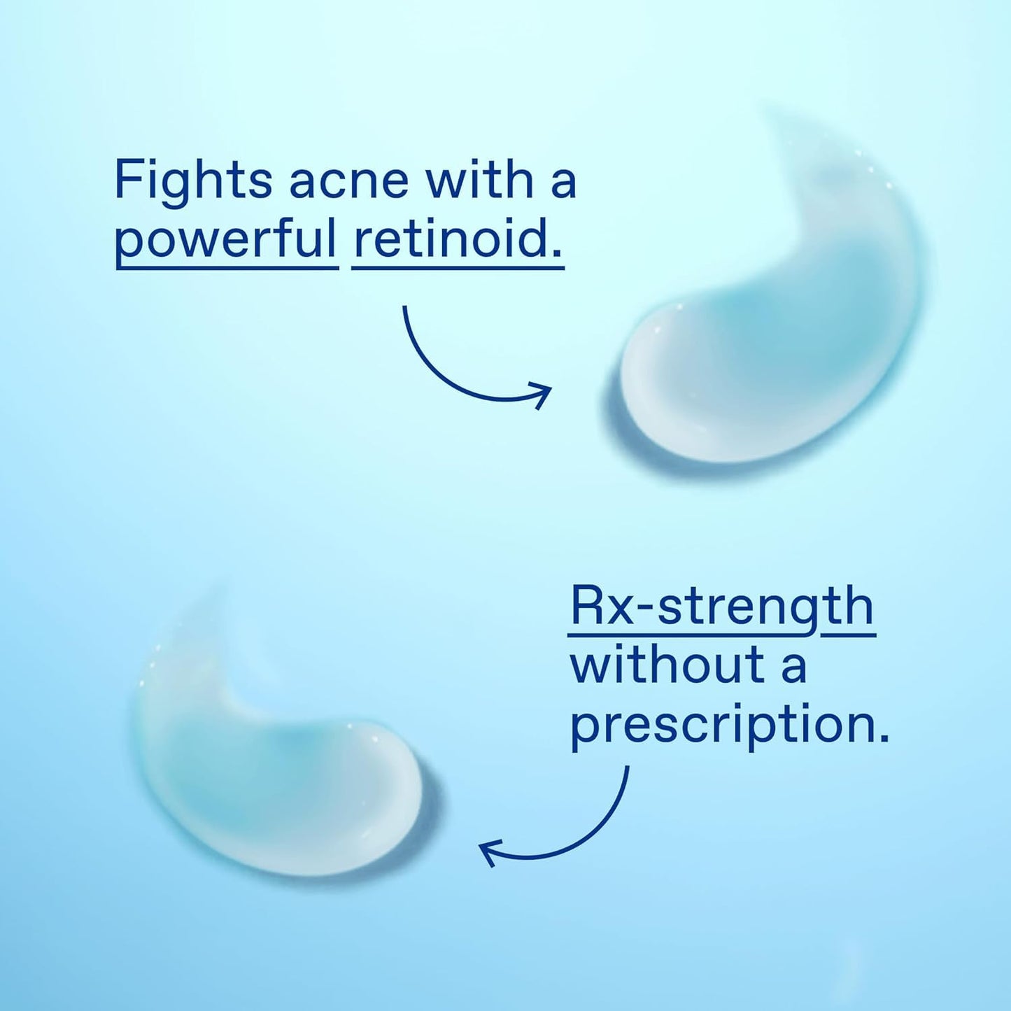 Differin 0.1% Adapalene Acne Treatment Gel, 60-Day Supply, Gentle Retinoid for Sensitive, Acne-Prone Skin, 15g Tube, 2-Pack