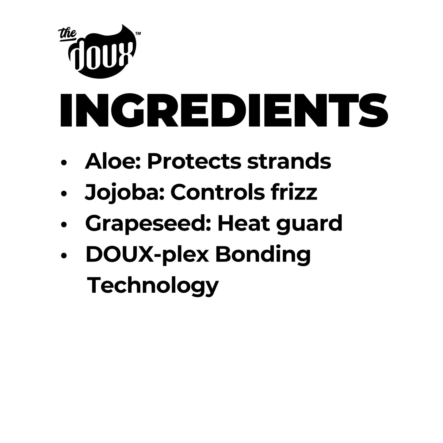 The Doux GANGSTER WRAP Foaming Wrap Lotion – Heatless Curl & Anti-Frizz Mousse with Heat Protection for Blowouts, Roller Sets & Pixie Cuts