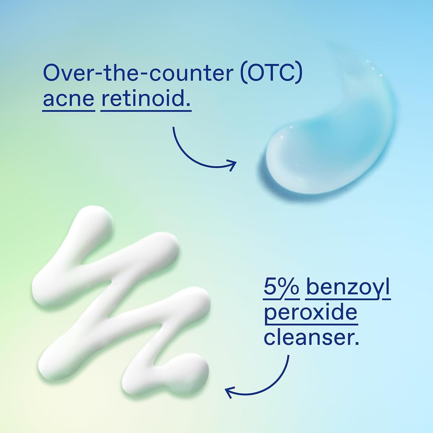 Differin Acne Skin Care Kit – 0.1% Adapalene Gel, 5% Benzoyl Peroxide Face & Body Wash for Acne & Pimple-Prone Skin