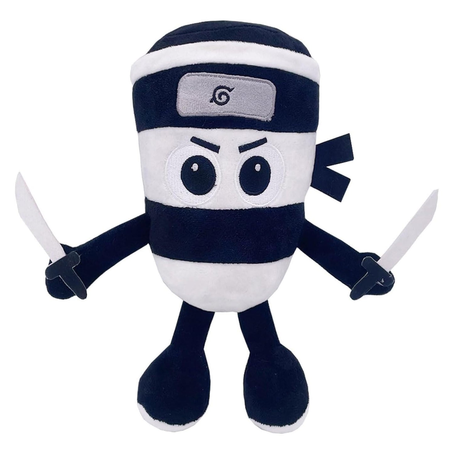 AI-Crafted Plush Animal Pillow – Italian Brainrot Inspired Stuffed Toy for Room Decor & Game Fans (9.8" Cappuccino Assassino White)