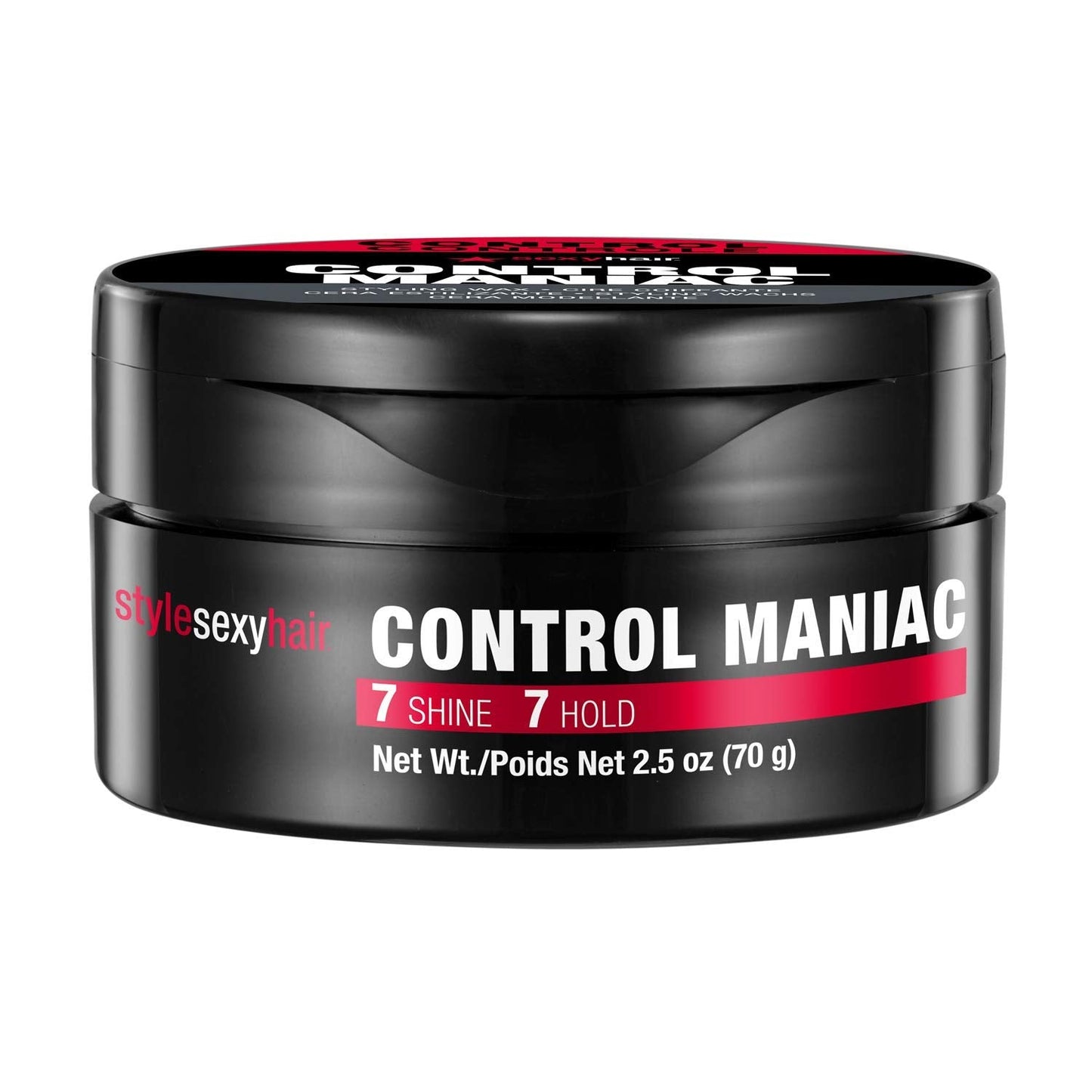 SexyHair Style Control Maniac Styling Wax, 2.5 Oz | Provides Definition | Long Lasting Shapes and Styles | Adds Shine