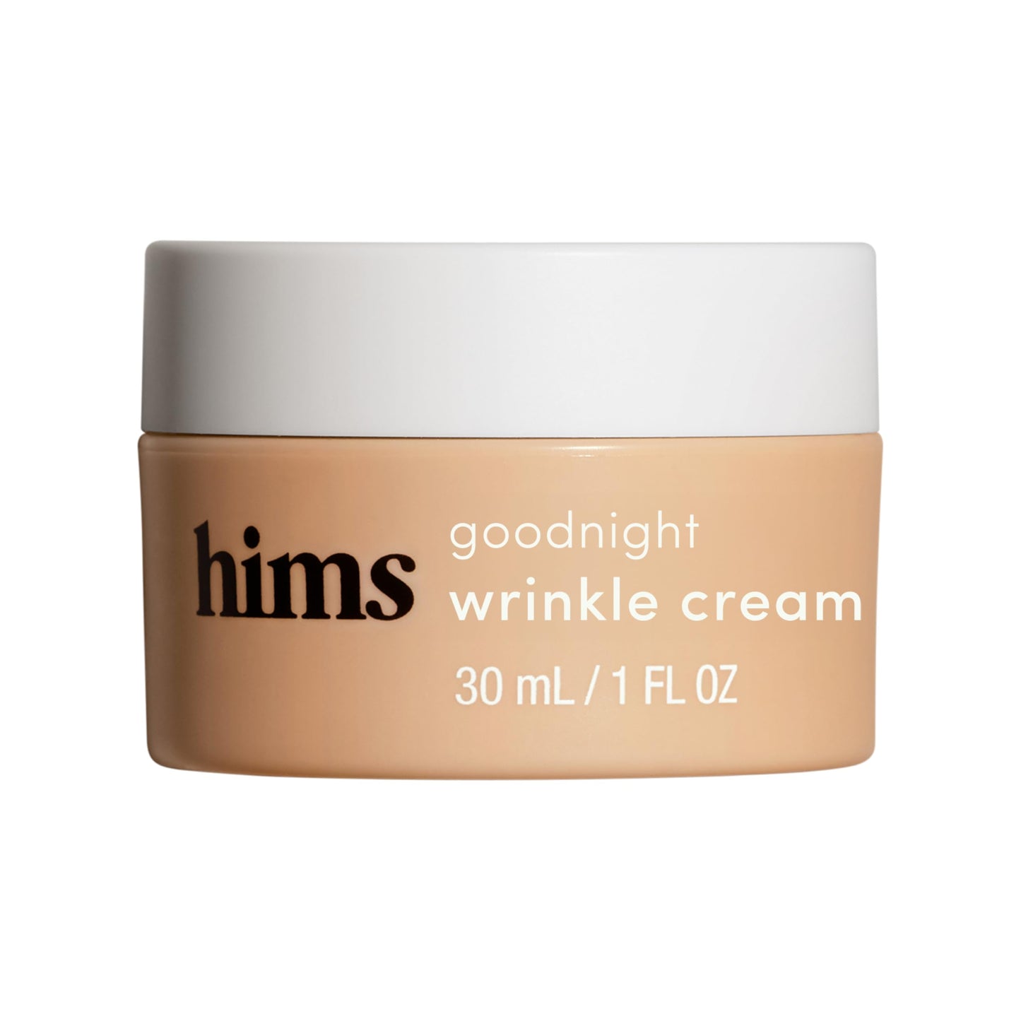 hims Goodnight Wrinkle Cream - Men's Hydrating Face Moisturizer with Hyaluronic Acid, Shea Butter & Caffeine, 1 fl oz