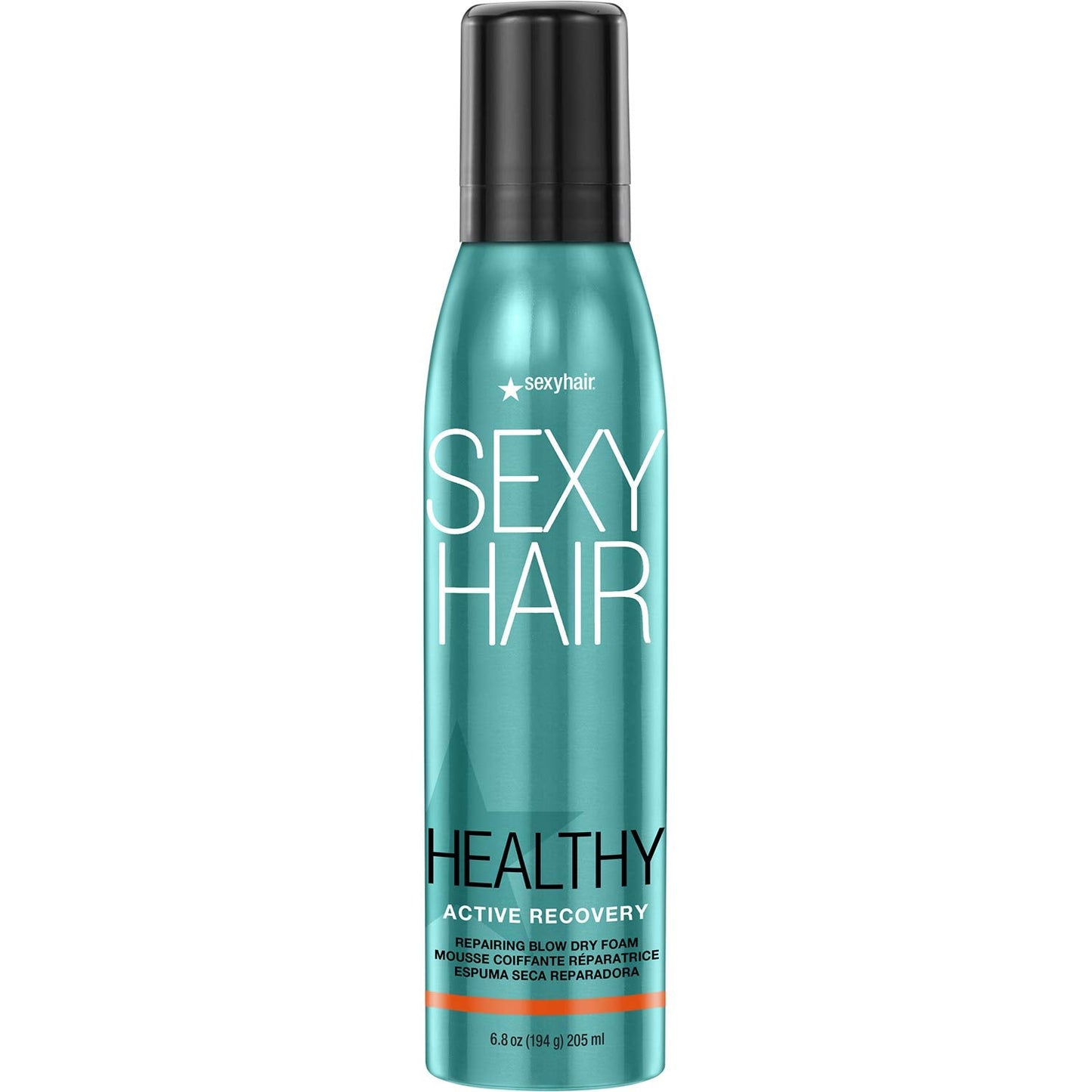 Healthy Active Recovery Repairing Blow Dry Foam, 6.8 Oz | Up to 99% Breakage Reduction | Helps Repair | All Hair Types