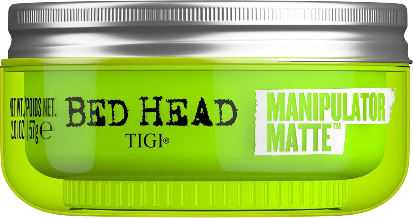 TIGI Bed Head Manipulator Matte Hair Wax Paste with Strong Hold 2.01 oz