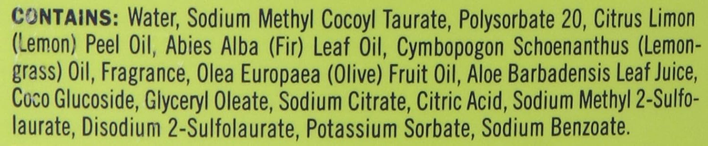 MRS. MEYER'S CLEAN DAY Foaming Hand Soap, Biodegradable Formula, Lemon Verbena, 10 oz