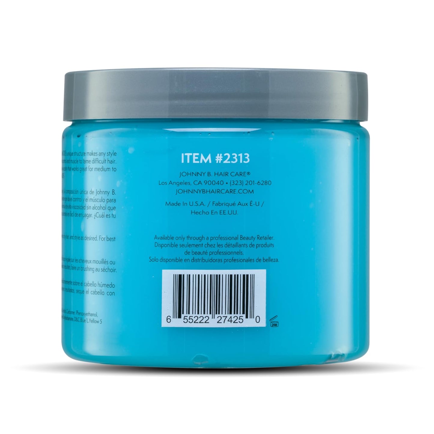 JOHNNY B. Mode Professional Hair Styling Gel 16 oz.