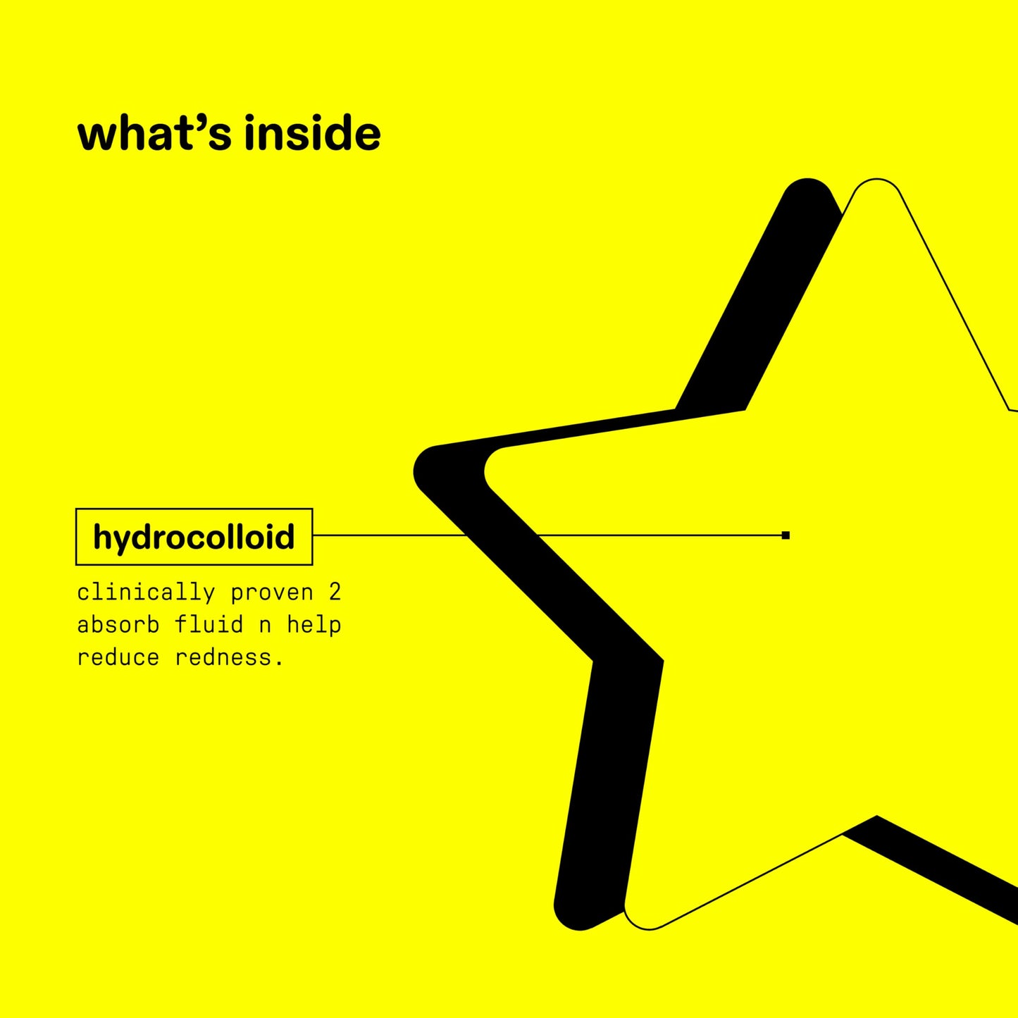 Starface Big Lil Gift Set - Hydrocolloid Pimple Patches Yellow and Black (32ct), Hydro-Star + Salicylic Acid (16ct)