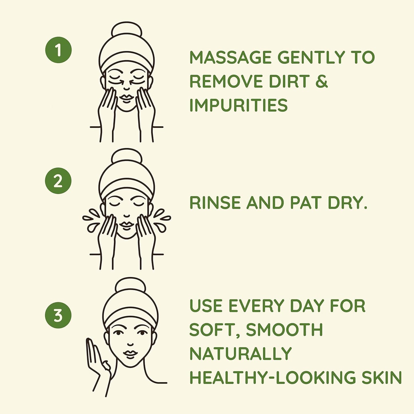 Aveeno Gentle Moisturizing Bar Facial Cleanser with Nourishing Oat for Dry Skin, Fragrance-free, Dye-Free, & Soap-Free, 3.5 oz (Pack of 6)