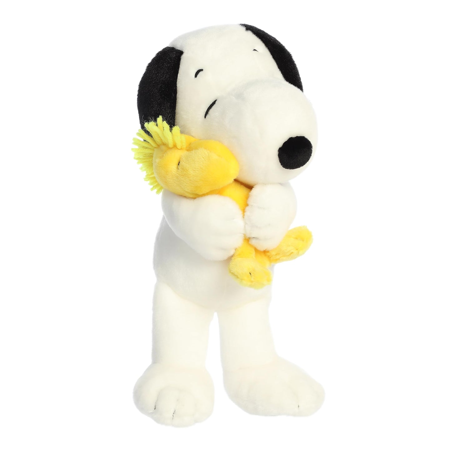 Aurora® Peanuts® Big Hugs Snoopy™ & Woodstock Plush – Official 12" Stuffed Animal, Nostalgic Gift for Snoopy Fans & Special Celebrations