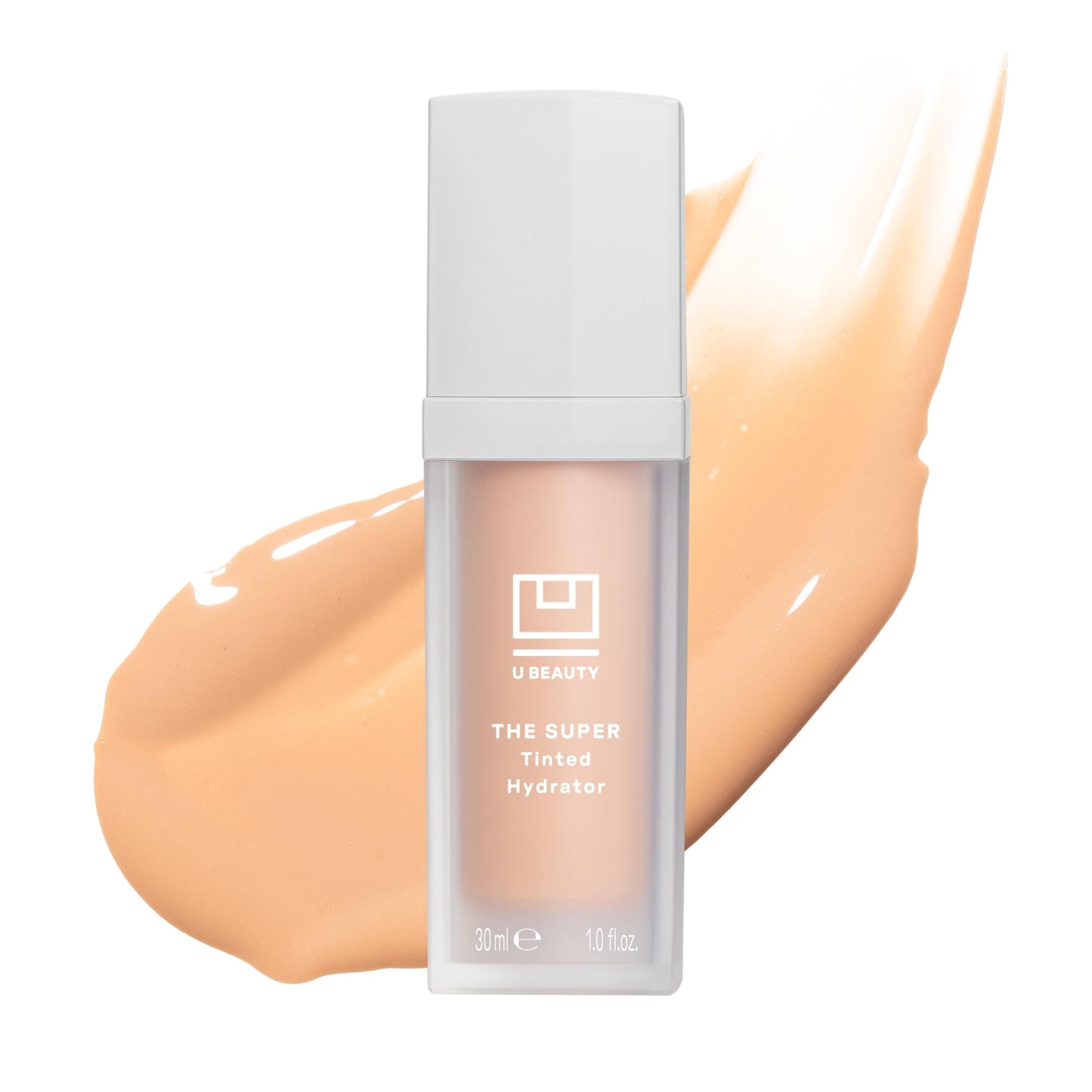 U Beauty The Super Tinted Hydrator Cream with Hyaluronic Acid – Moisturizes & Smooths Skin Up to 48H, Shade 4, 1 oz
