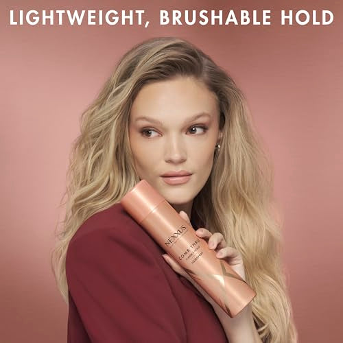 Nexxus Comb Thru Flexible Hold Hair Spray, Brushable Finish, 72H Humidity Shield, 10 oz