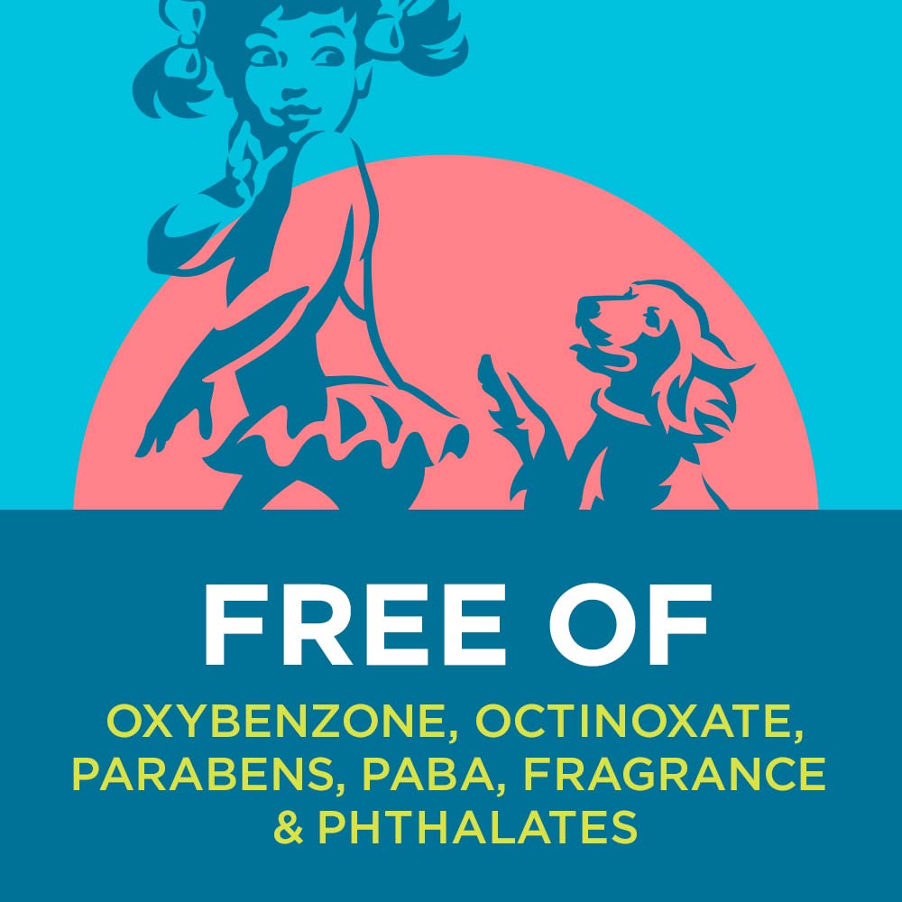 Coppertone Kids Roll On Sunscreen Lotion SPF 50, Tear Free Kids Sunscreen with Blue Color and Zinc Oxide Sun Protection, 2.5 Fl Oz Tube