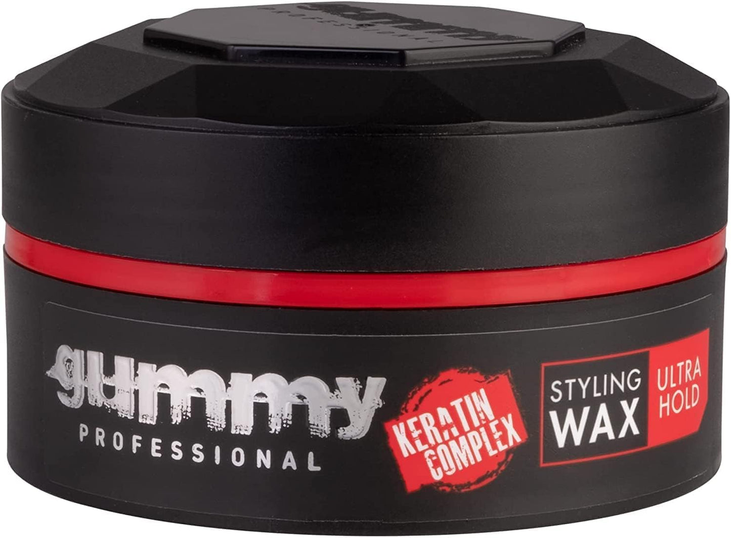 Gummy Hair Styling Gel Wax Ultra Hold, Red, 150 Millilitre, Pack of 1