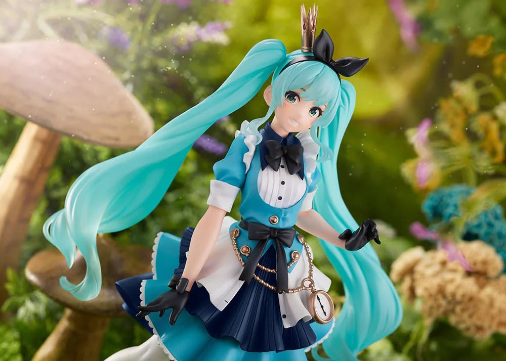 Taito Hatsune Miku Princess AMP Figure ~Alice ver.~ Prize Figure