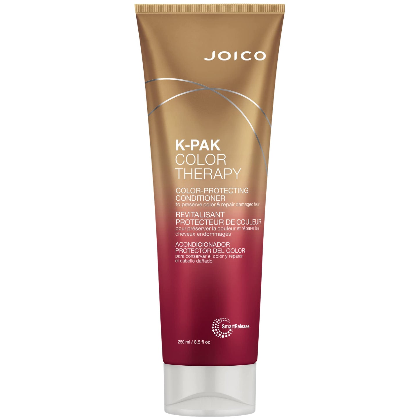 Joico K-PAK Color Therapy Conditioner – Color-Protecting Formula with Keratin & Argan Oil, Repairs Damage, Boosts Shine & Elasticity, 8.5 Fl Oz