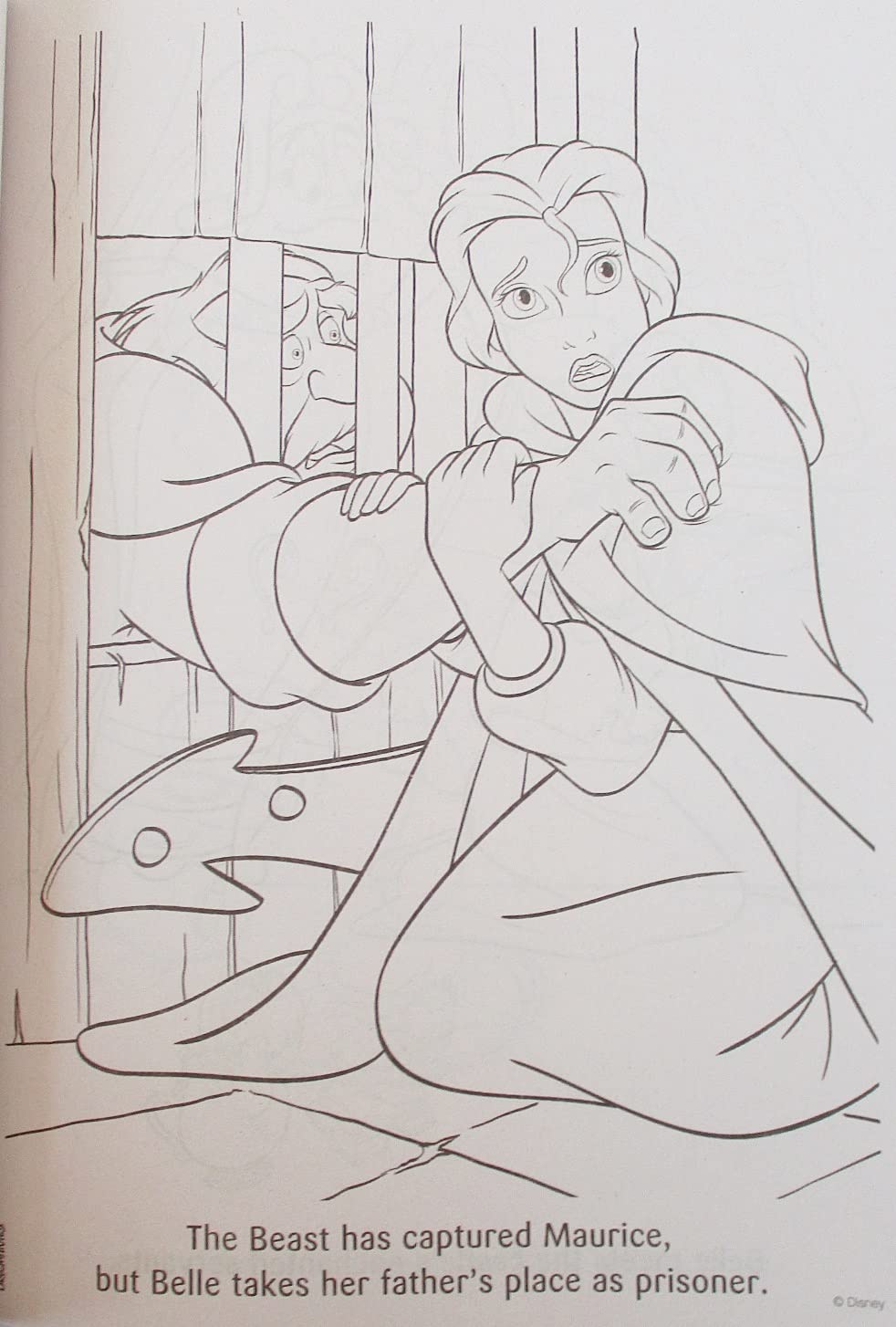 Parragon Disney Beauty and The Beast Design and Doodle