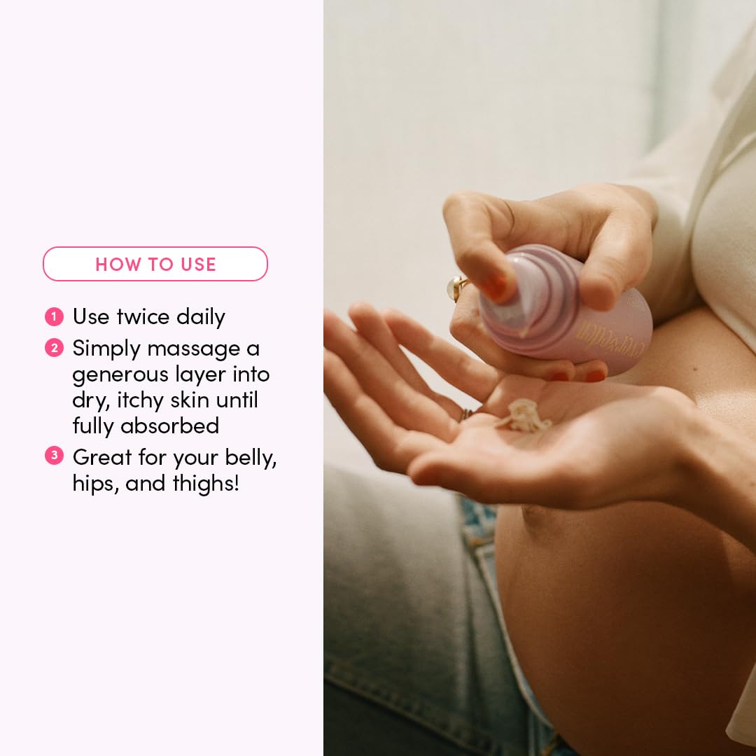 Evereden Nourishing Stretch Mark Cream, 4 fl.oz – Vegan, Clean Pregnancy & Postpartum Care, Prevents Stretch Marks, Rich in Vitamins & Minerals