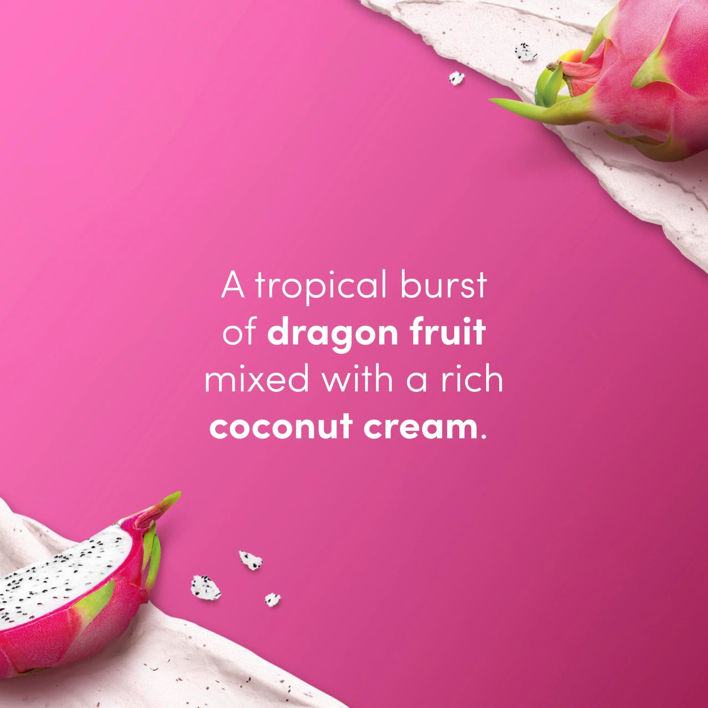 Dove Body Scrub Dragon Fruit & Coconut Cream Body Scrub Exfoliates and Deeply Nourishes for Smooth, Radiant Skin 15 oz