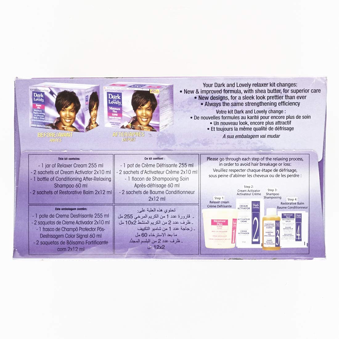 Healthy Gloss 5 Relaxer Kit - Super Hair Color Women by Dark And Lovely