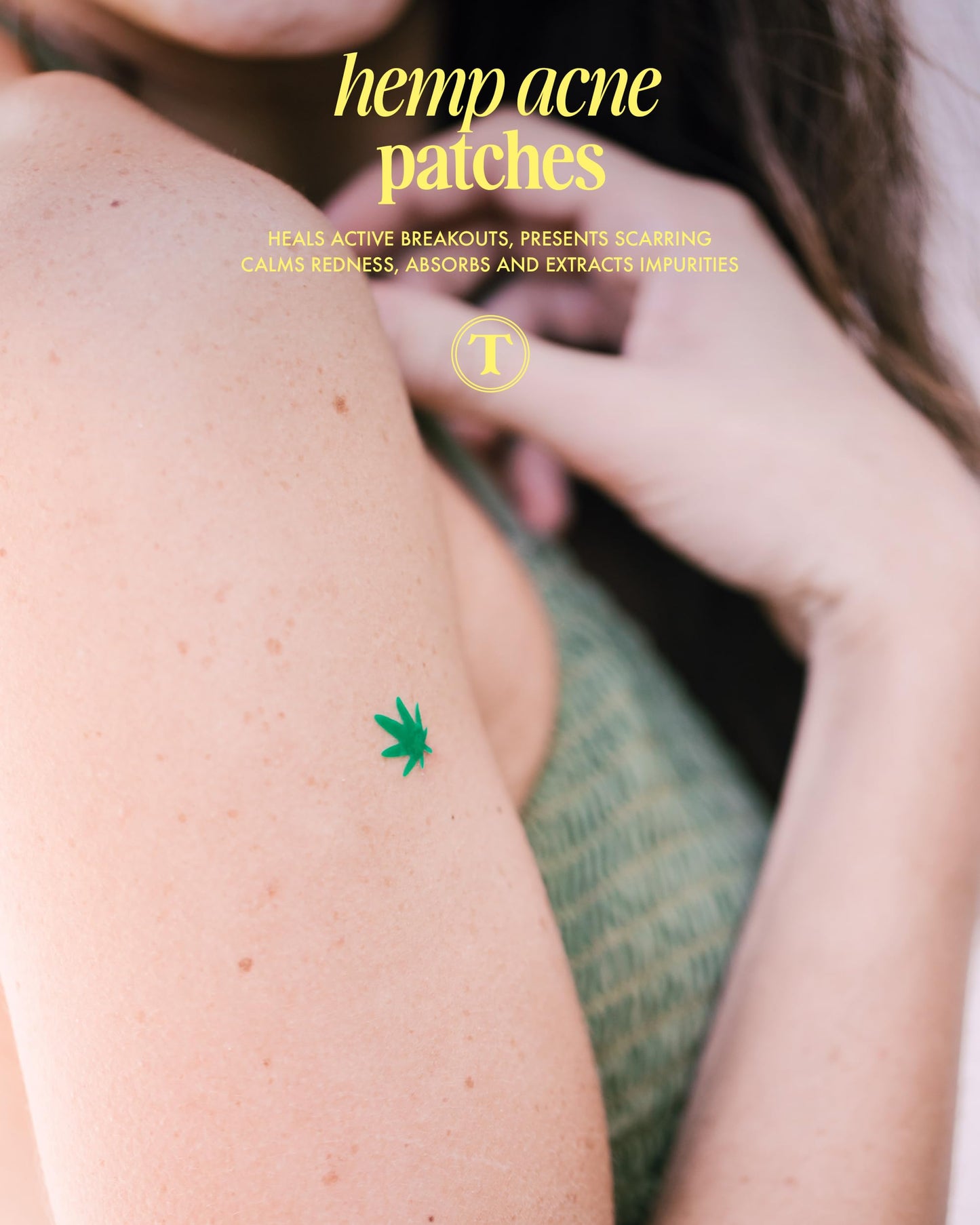 Truly Beauty Pimple Patches – 36 Hydrocolloid Acne Patches with Glycolic Acid & Tea Tree, Cute Face Spot Blemish Treatment